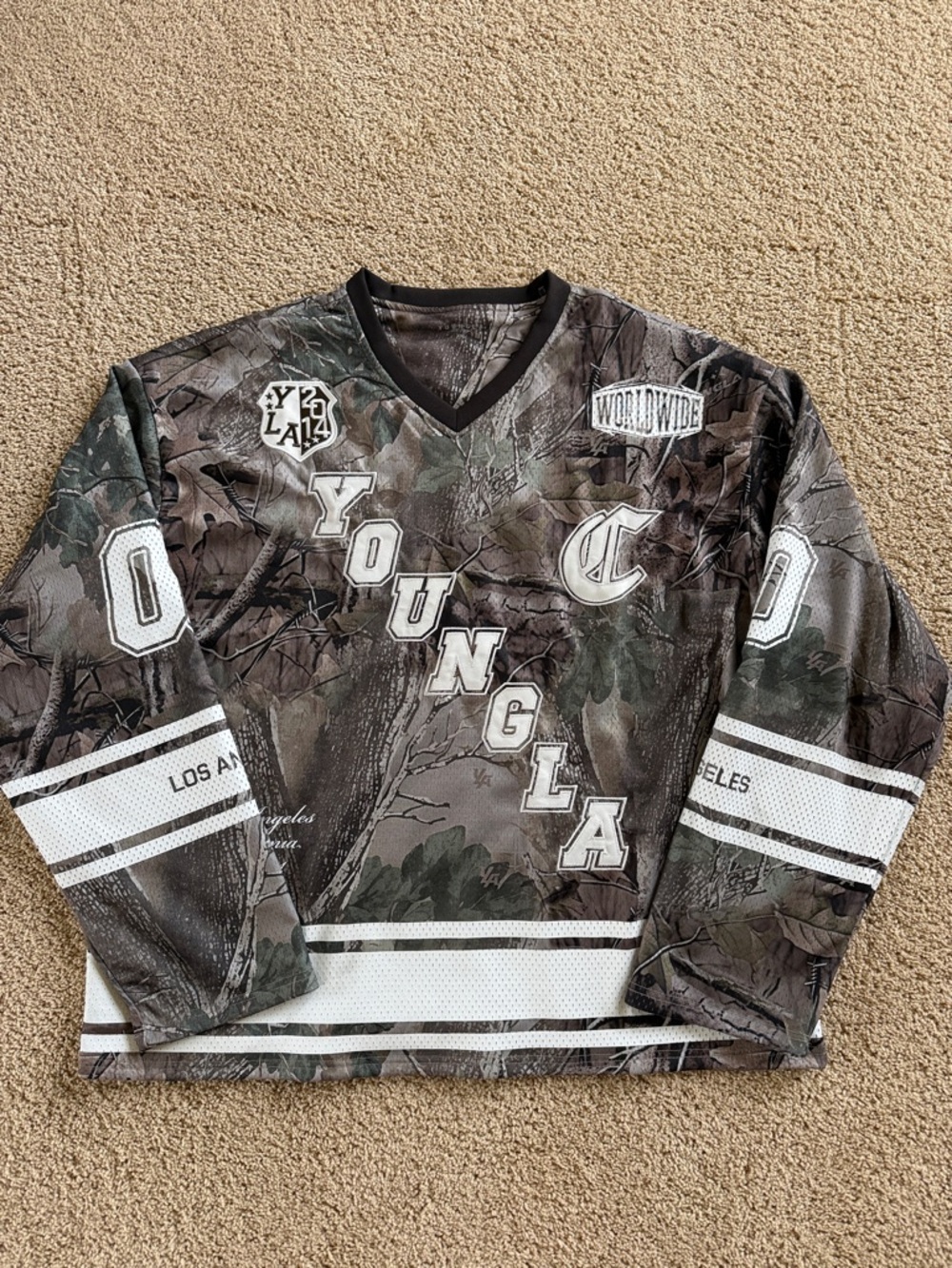 YOUNGLA CAMO JERSEY